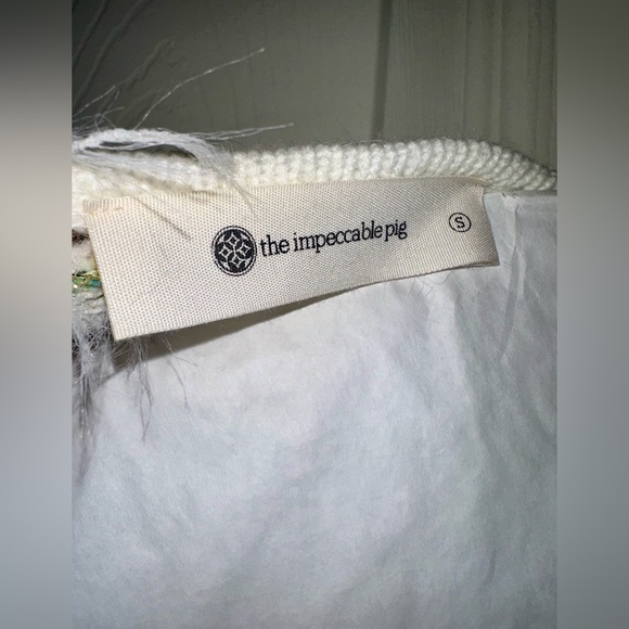 Colorful fluffy cardigan - Picture 4 of 4